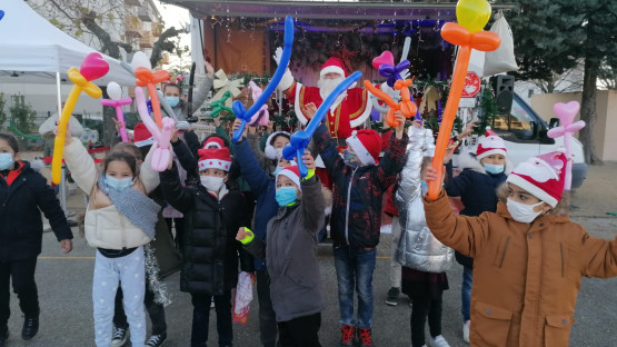 LE CAR PODIUM DU PERE NOEL... !